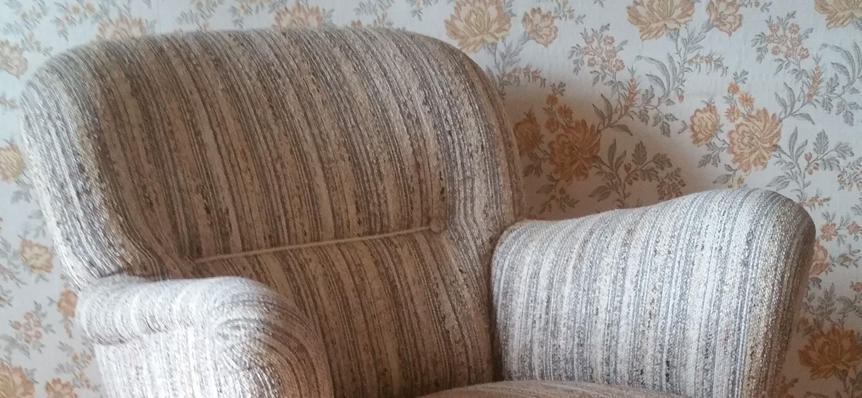 50's organic armchair