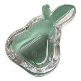 Cendrier en cristal bayel cristal france – pièce vintage française