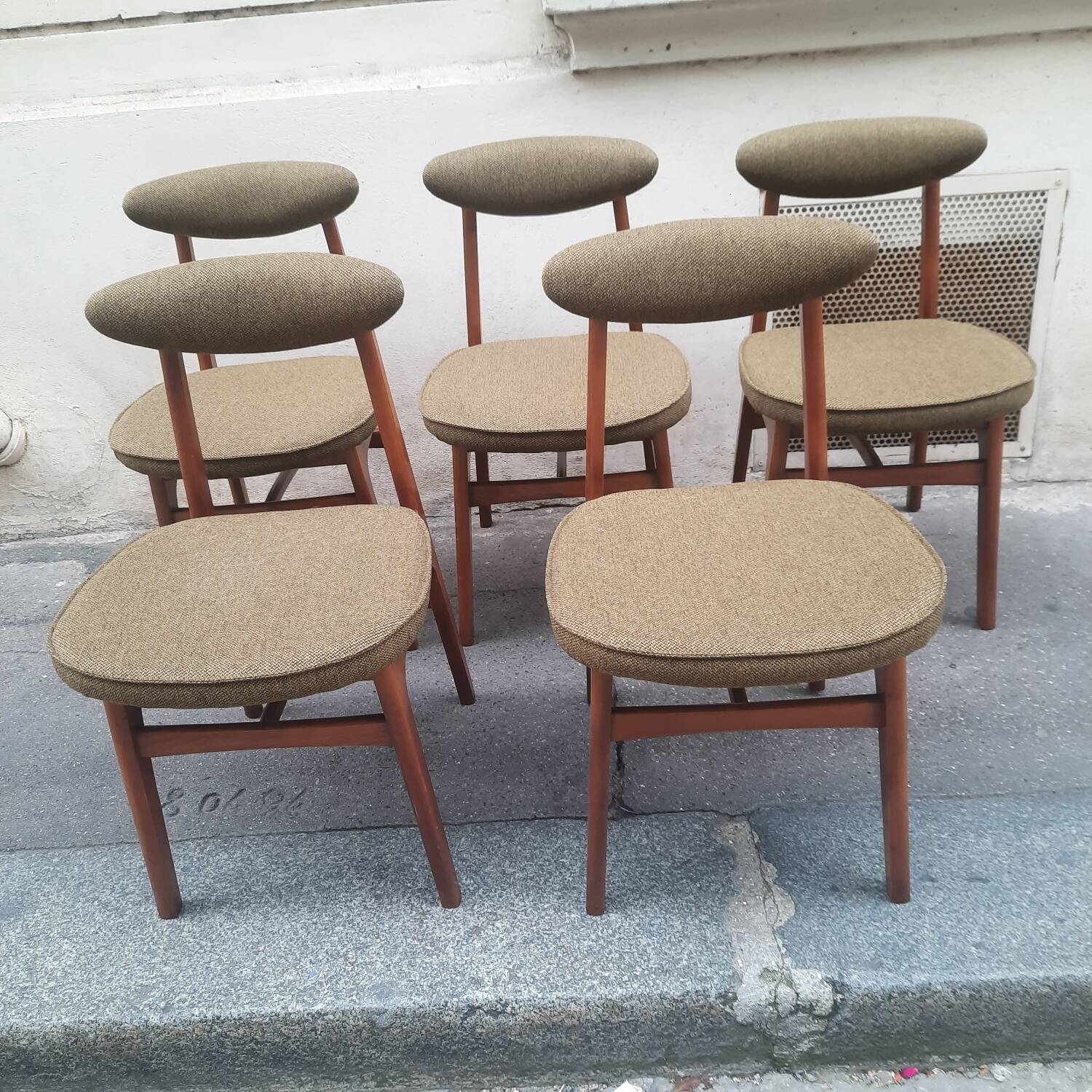 Set of designer chairs