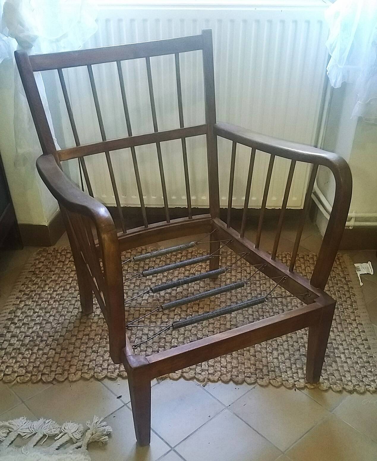 Large Scandinavian armchair