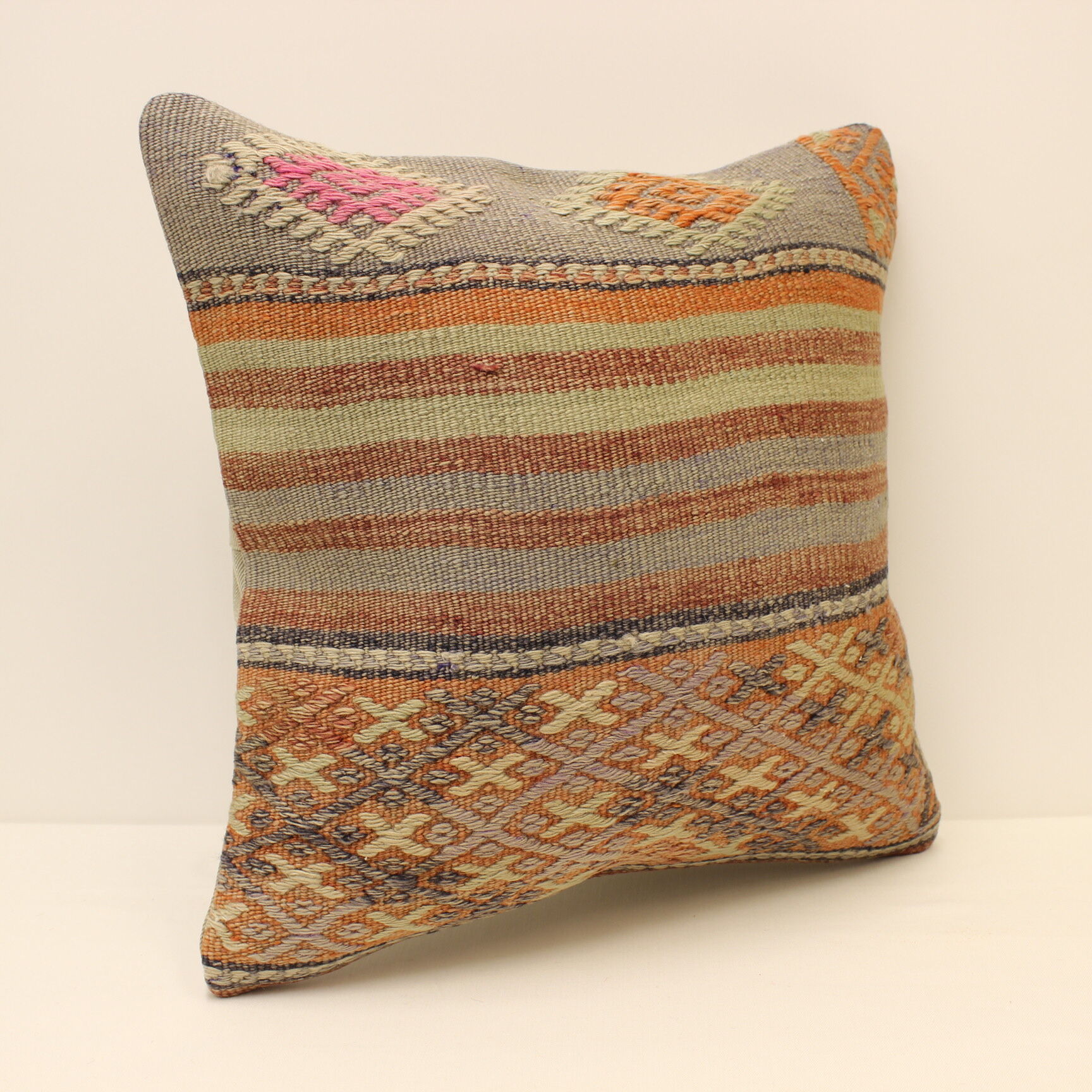 50x50 cm kilim cushion,vintage cushion cover