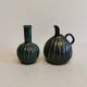 Two  pieces of pottery from Michael Andersen Bornholm - Denmark. Estimated 1960s.
