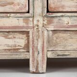 Ancien buffet en bois blanc (vers 1870)