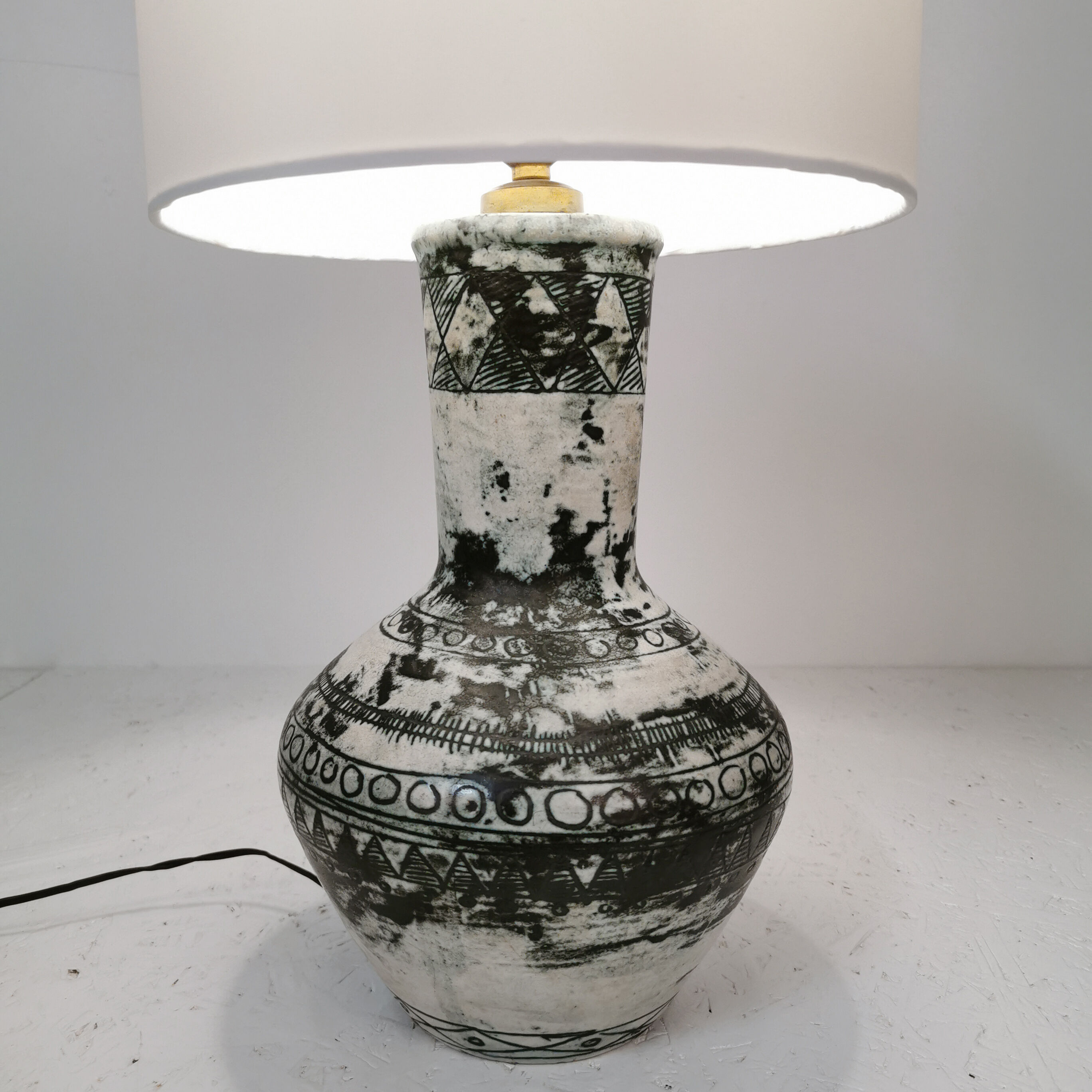 Ceramic lamp, Jacques Blin