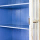 Antique cupboard vitrine