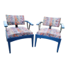 Pair of vintage armchairs Baumann 80s