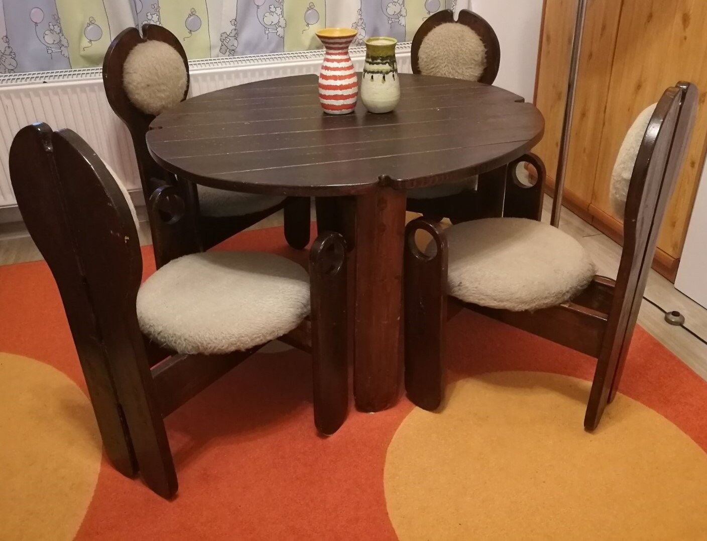 Ensemble de salle à manger vintage par Rudolf Szedleczky