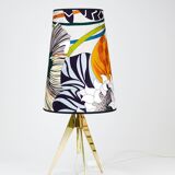 Adjustable tripod table lamp in brass Missoni x Kalmar Vienna, Austria, 1950s