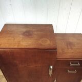 Asymmetrical vintage art deco style sideboard