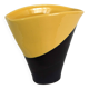 Vase bicolore Elchinger en céramique années 60