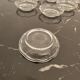 Set of 10 small crystal bowls from Val Saint Lambert.