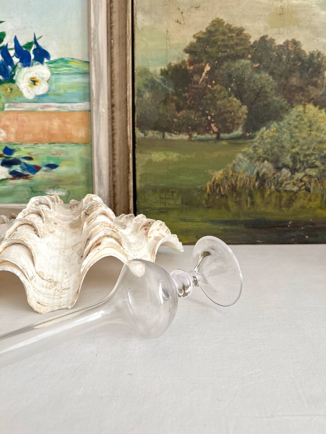 Vannes crystal soliflore vase