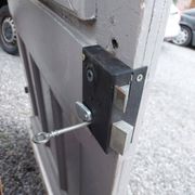 porte d'entrée vitrée en chêne