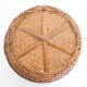 Wicker basket, fruit cut