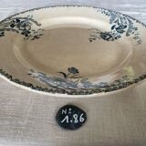 Plat rond terre de fer