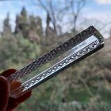 Antique crystal knife rests