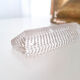 Lot of 6 bubbled glass knife holders