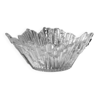 Tapio Wirkkala "Revoltunet" Ice Glass Bowl, 1970s, Finland