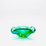 Rare Murano Vide-poche Ouraline Sommerso - Design by Flavio Poli - 1960