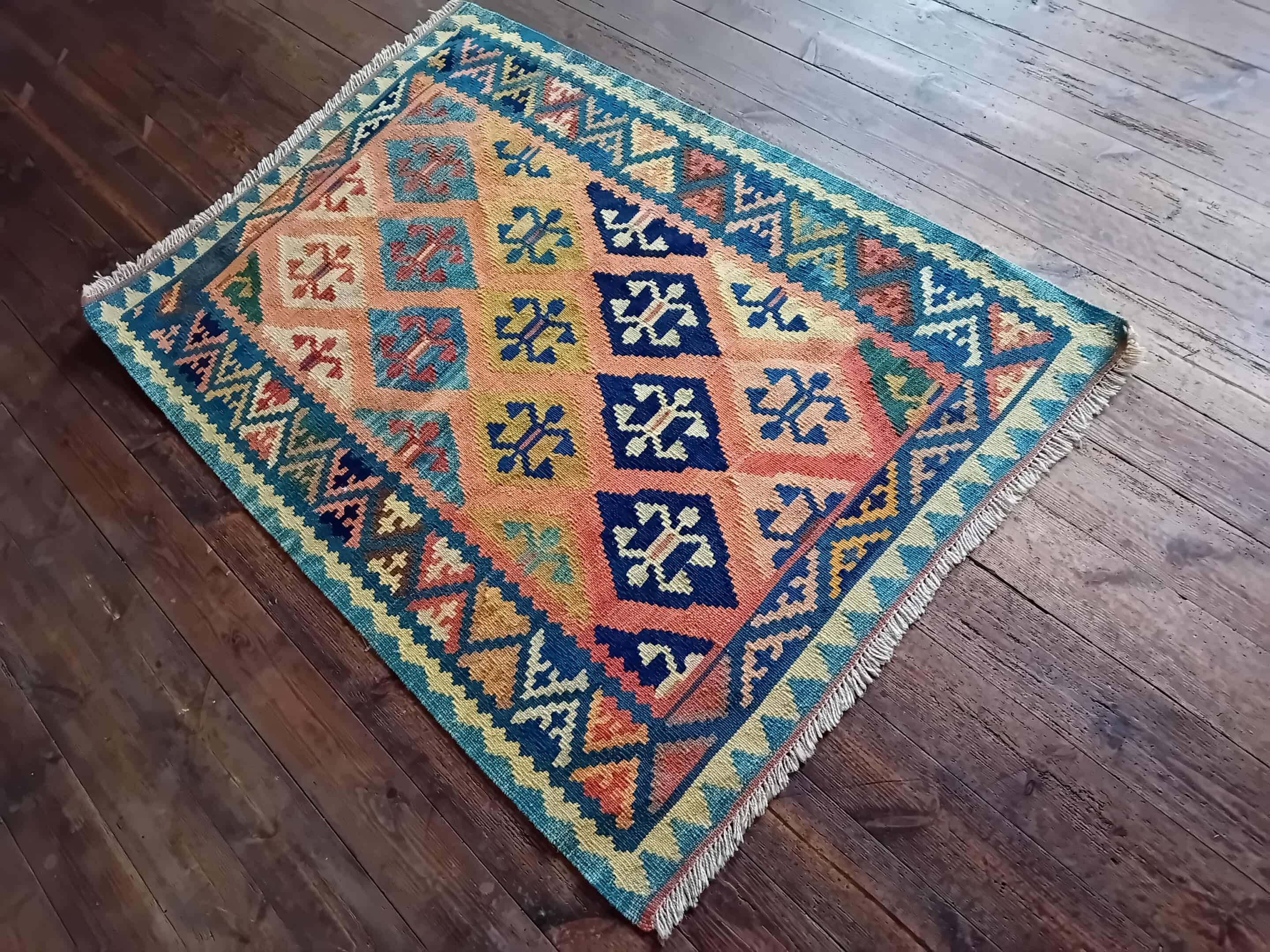 Handmade Afghan Kilim 145x100cm