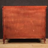 Spanish lacquered and silvered dresser