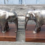 greenhouse book elephant in silver metal