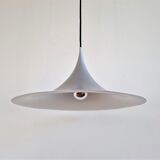 Silver colored Semi pendant lamp by Bonderup & Torsten Thorup for F&M