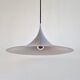 Silver colored Semi pendant lamp by Bonderup & Torsten Thorup for F&M
