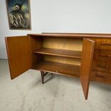 Vintage teak row