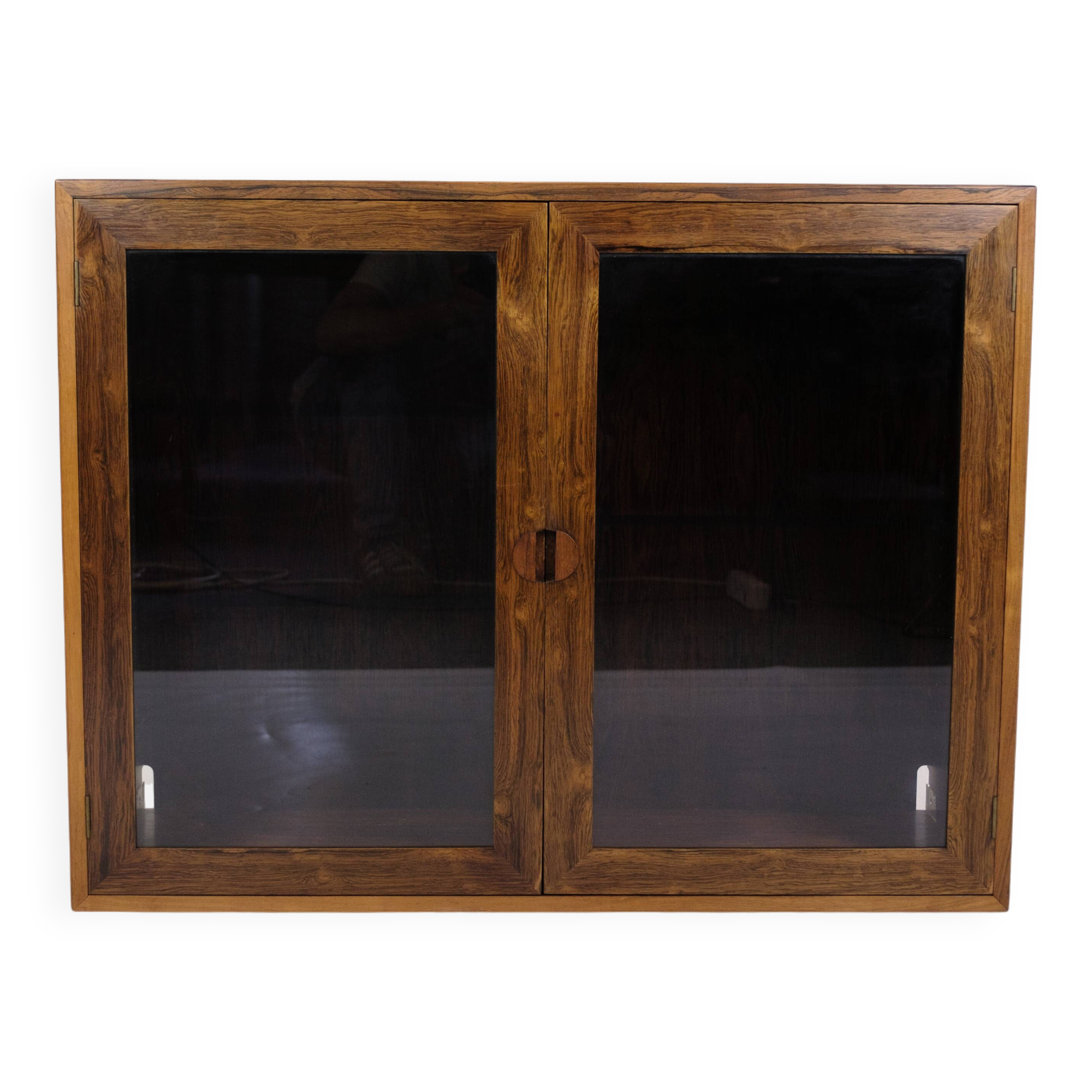 Display Cabinet Made In Rosewood, Danish Design From 1960s