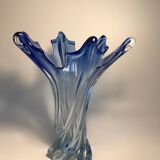 Italian Murano swirl vase