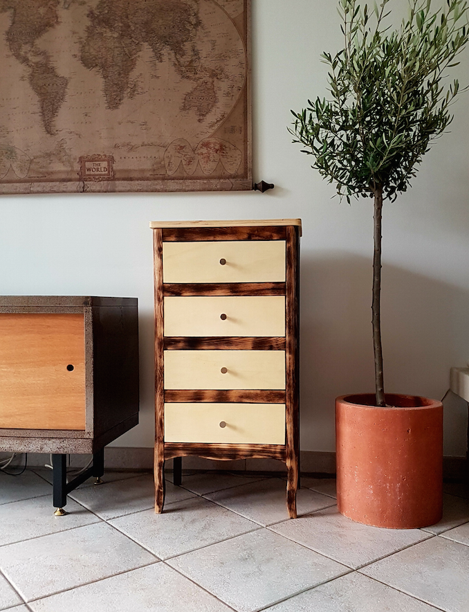 Chiffonnier 4 tiroirs