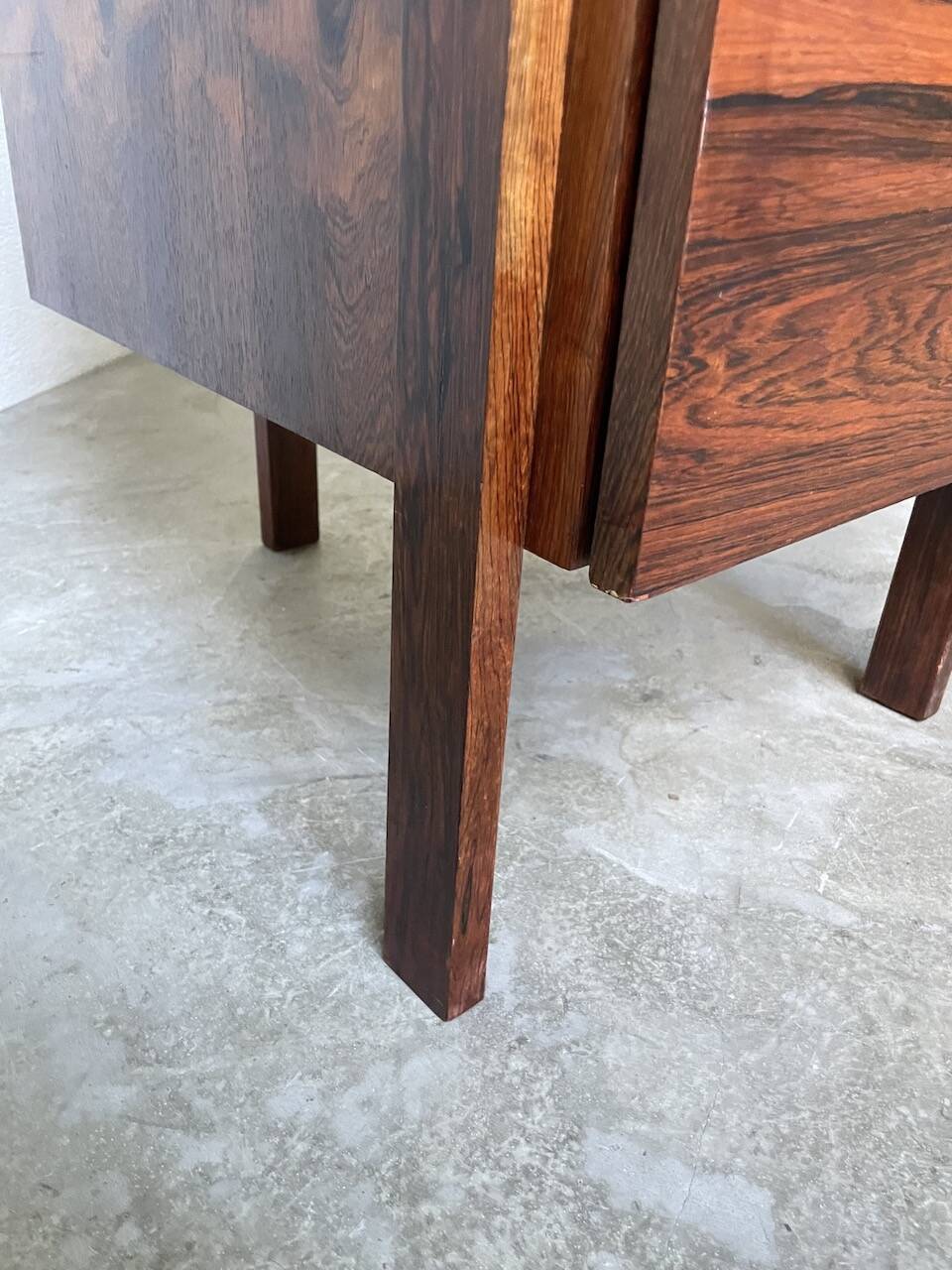 Desk and its Scandinavian rosewood chair