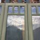 4 Art Nouveau partition doors + transom
