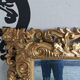 Miroir xixe style louis xv bois stuc doré