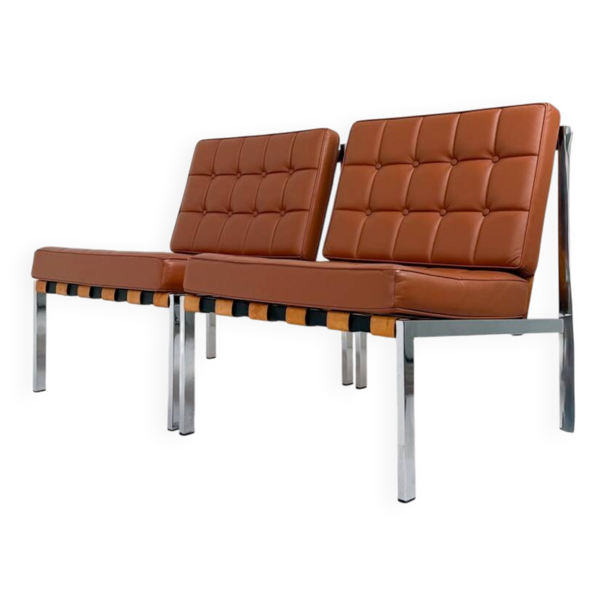 Paire de fauteuils vintage