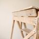 Old wooden painter's step ladder