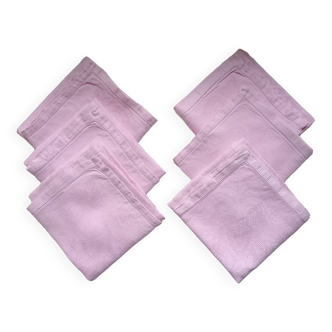 6 serviettes de table