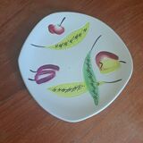 Sarreguemines Doria plate from the 50s