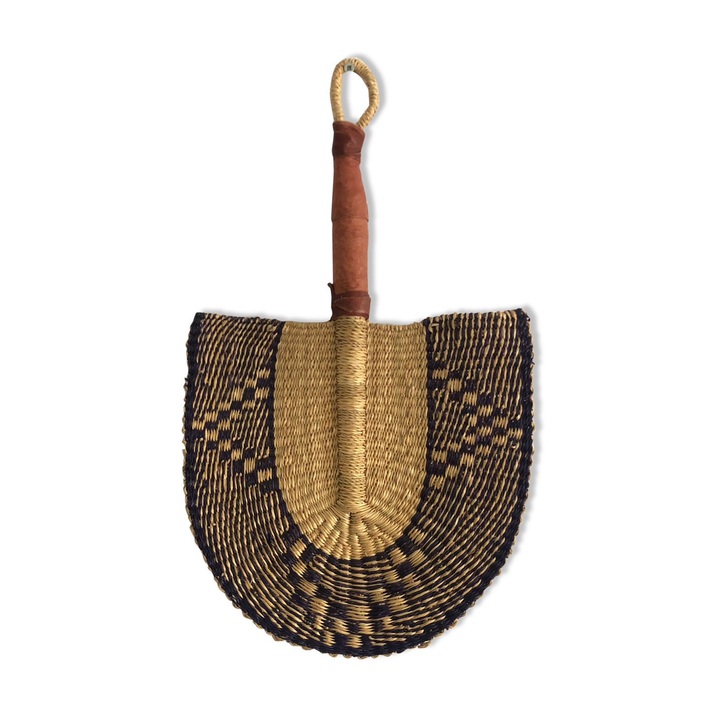 African Bolga eventail from Ghana