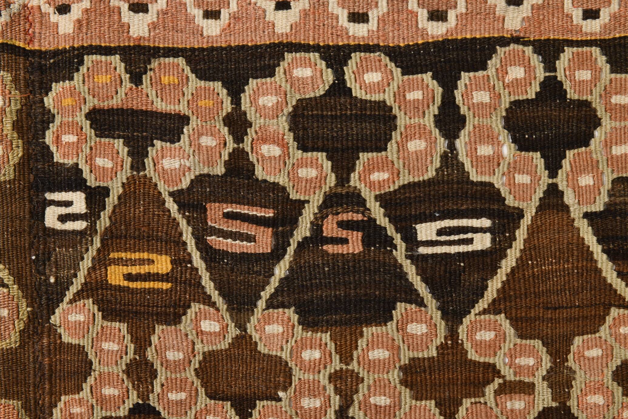 6x11 Kilim Large Area Turkish Kilim Rug,Luxury Vintage Kilim Rug,170x341 Cm