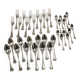 Christofle cutlery set in silver metal 36 pieces with its box