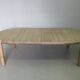 Table à manger en pin massif par Rainer Daumiller pour Hirtshals Savværk - 1971