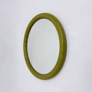 Space age mirror green plastic by Tiger, 1970s