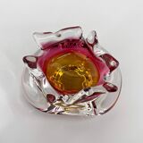 This beautiful bowl was designed by Josef Hospodka and made by the Chribska Glassworks. In a very go