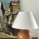 Lampe boule en bois