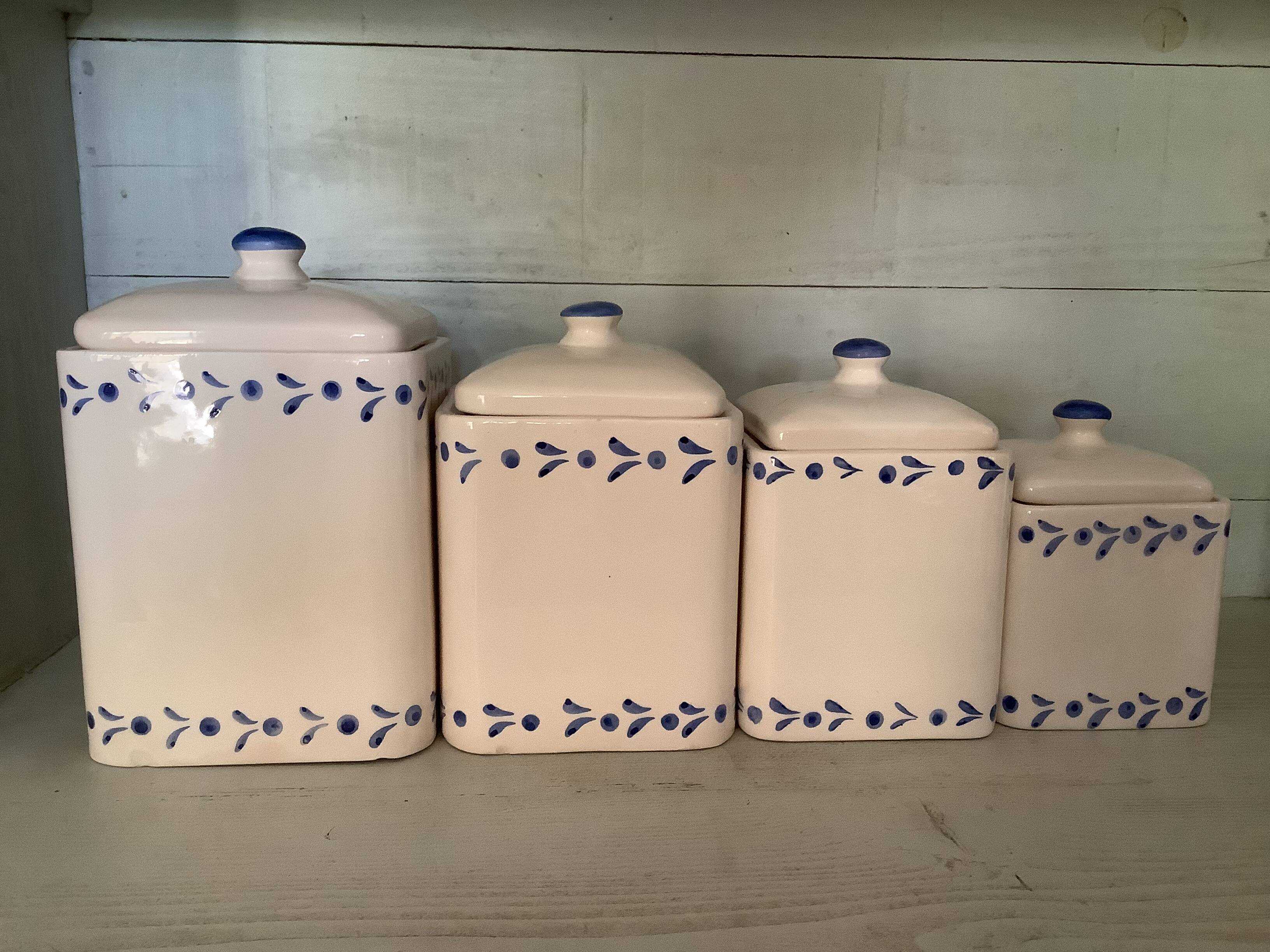 Earthenware spice boxes