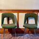 2 chaises de conférence vintage