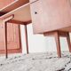 Bureau scandinave en teck années 50 / 60
