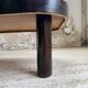 Table basse Capron « herbier » ovale